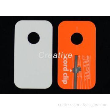 Fashional Jewelry Silk Screen Printed Hang Tags With 350GSM